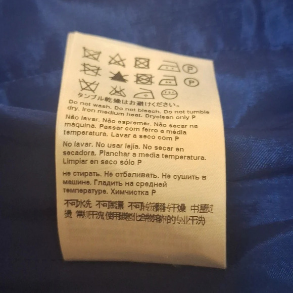 Escada Curacao blue  Loro Piana cashmere blazer SZ EU 34 - Picture 9 of 10